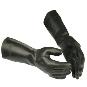 Black-rubber-safety-hand-glove